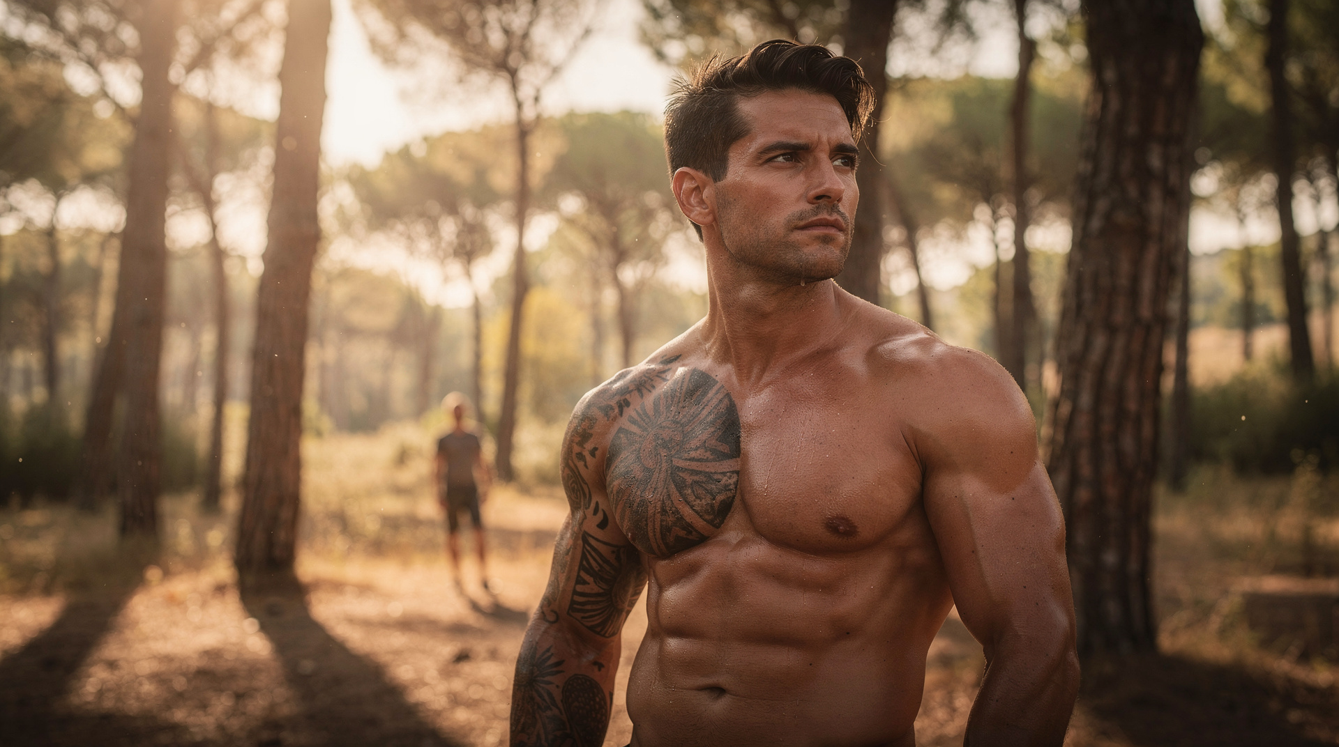Racconti gay outdoor: il bosco che guardava Stefano