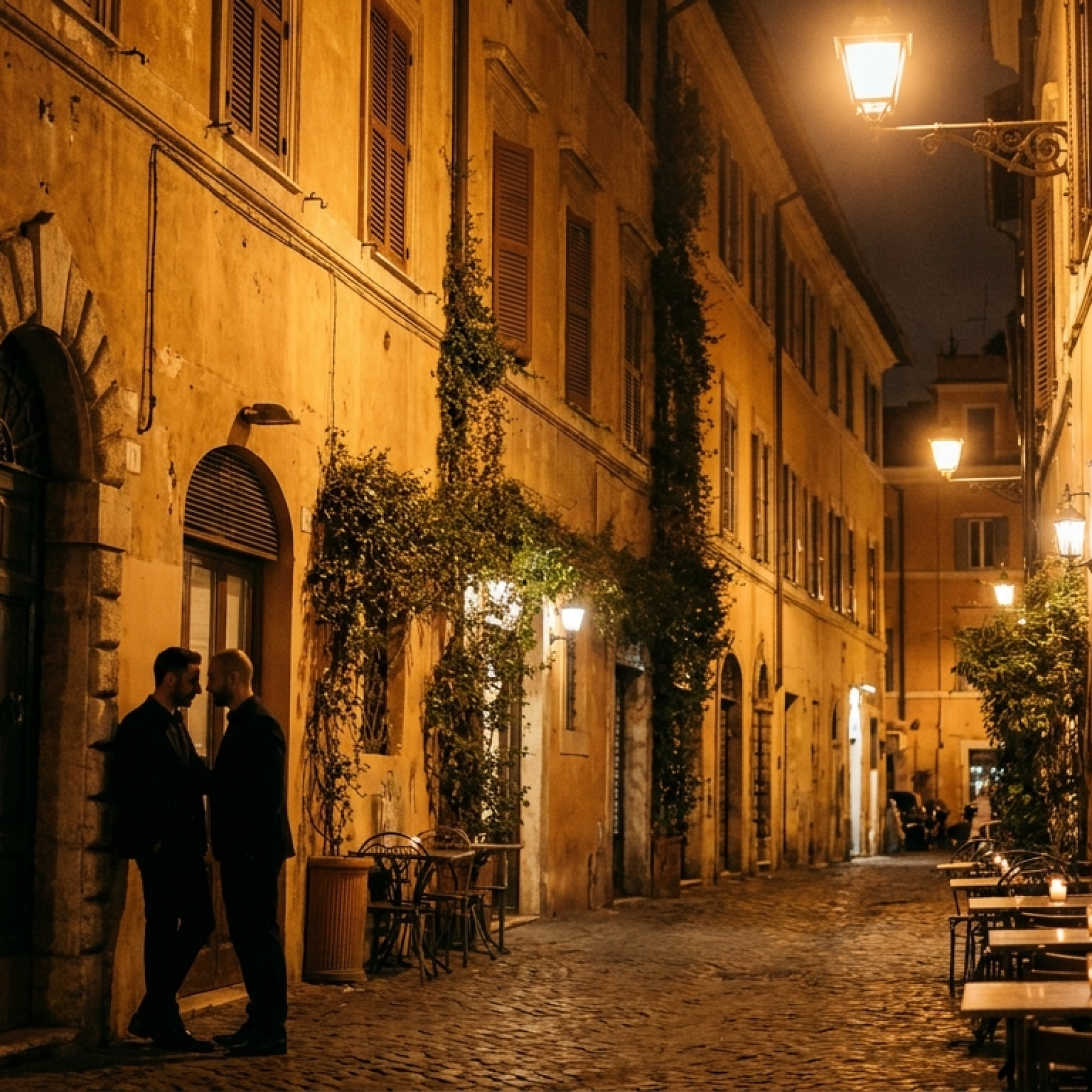 Racconti gay sposato: Sergio e Davide a Trastevere