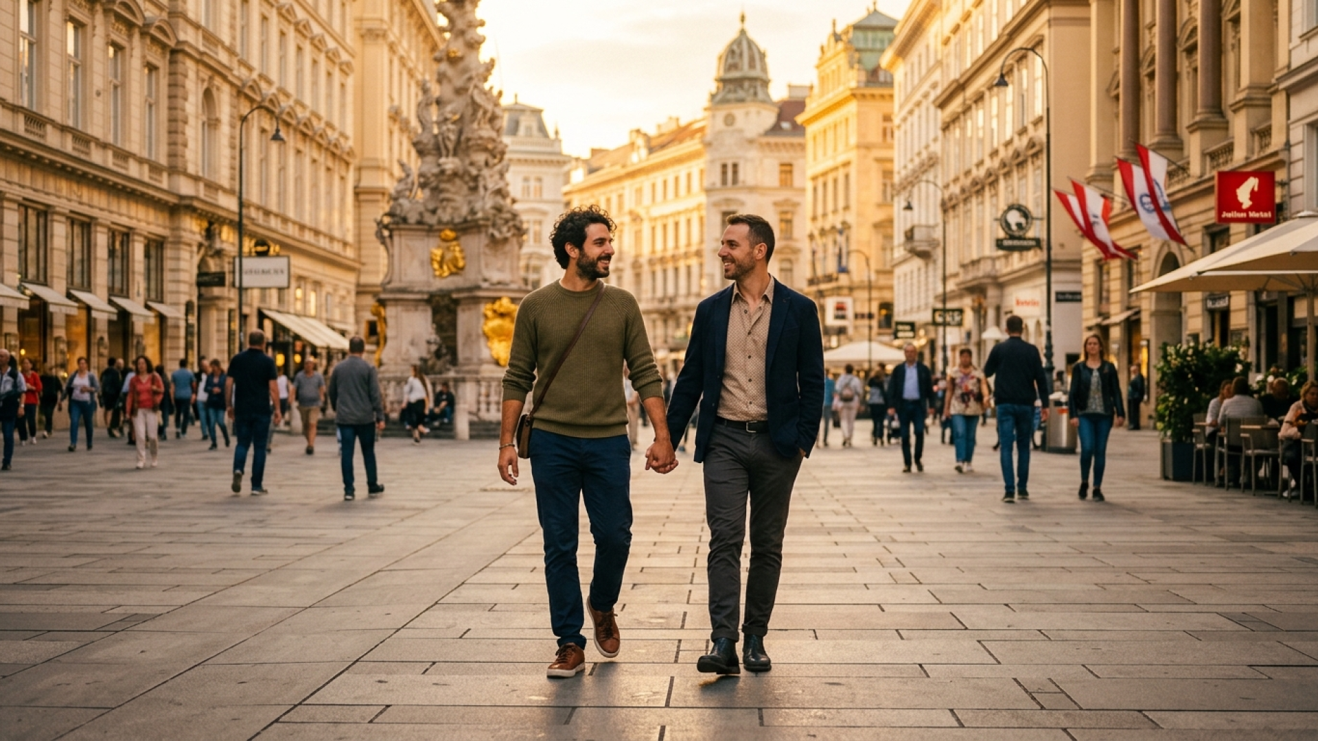 Gay weekend romantico Vienna: Lorenzo e Andrea