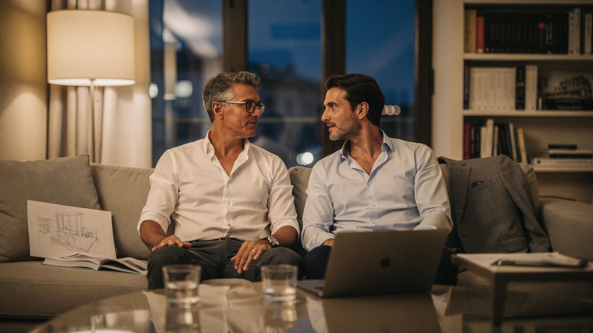 Racconti gay collega: Marco e il consulente al convegno