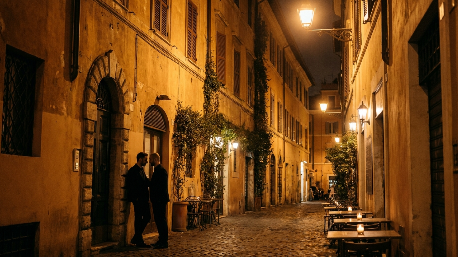 Racconti gay sposato: Sergio e Davide a Trastevere