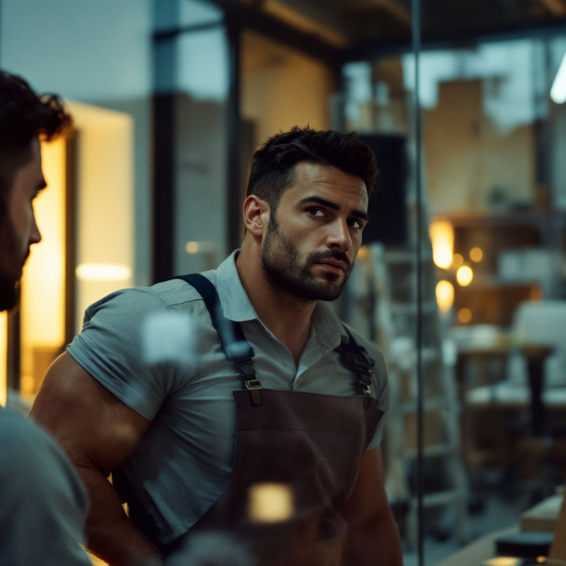 Racconti gay cantiere: Marco e il capo-operaio del piano di sotto